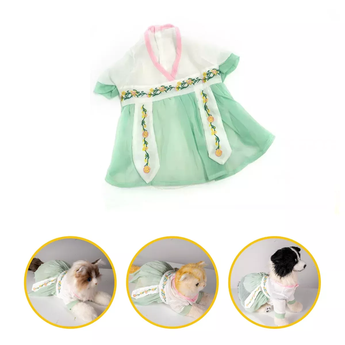 Green clothes forCat Dog & Pet