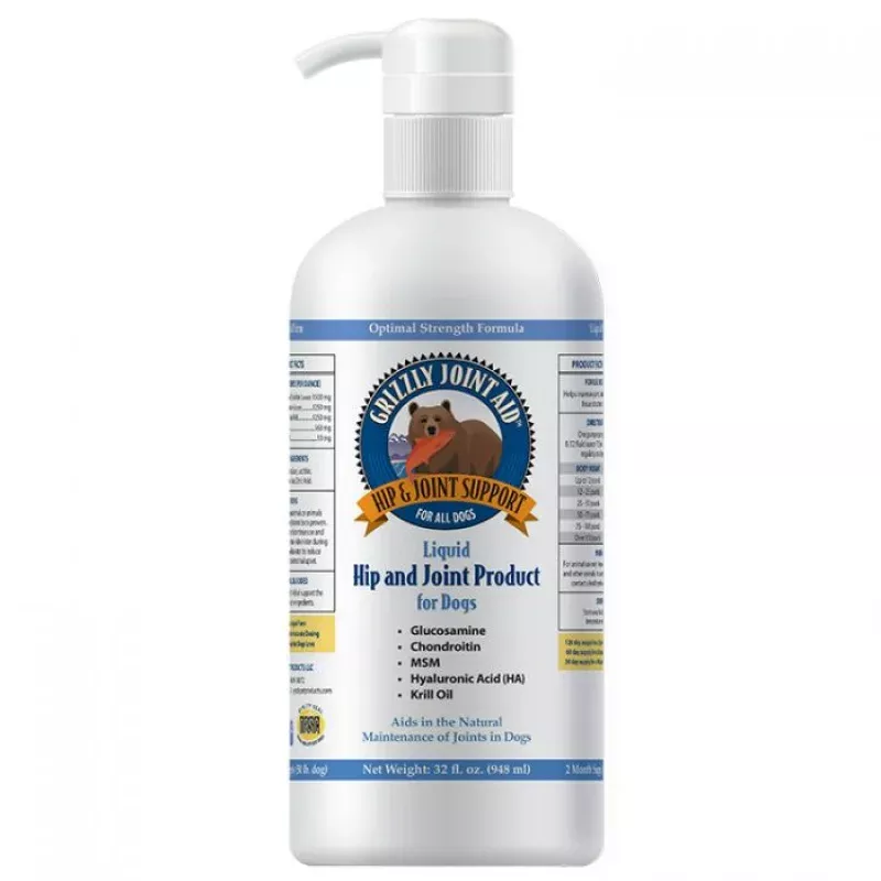 Grizzly Hip & Joint Liquid 16oz