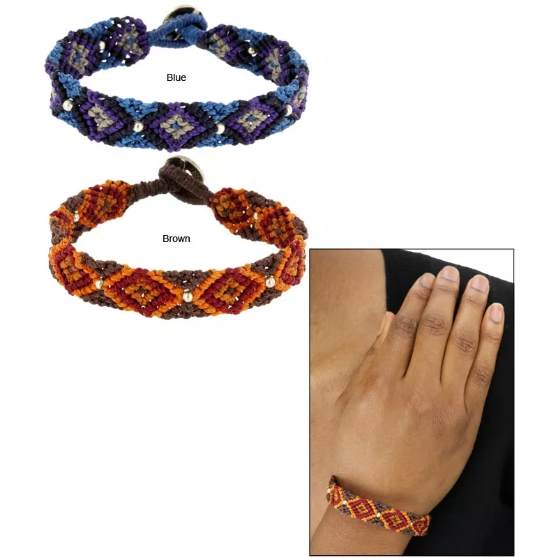 Guatemalan Friendship Bracelet Brown