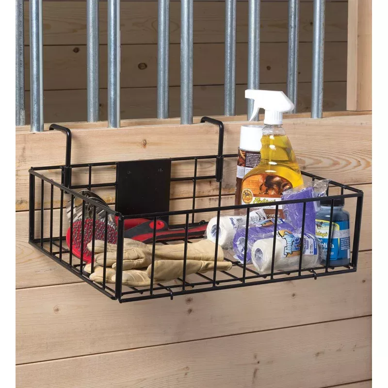 Hanging Folding Basket Black