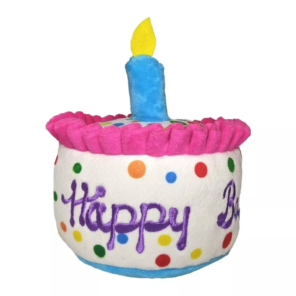 Happy Barkday Cake Dog Plush Toy
