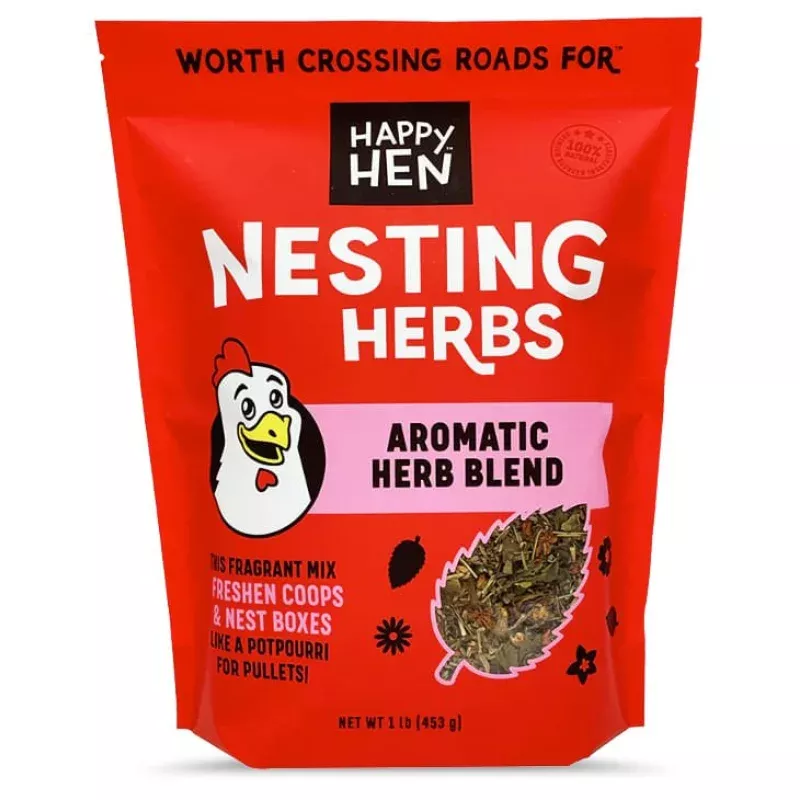 Happy Hen Nesting Herbs, Aromatic Herb Blend, 1 lb bag
