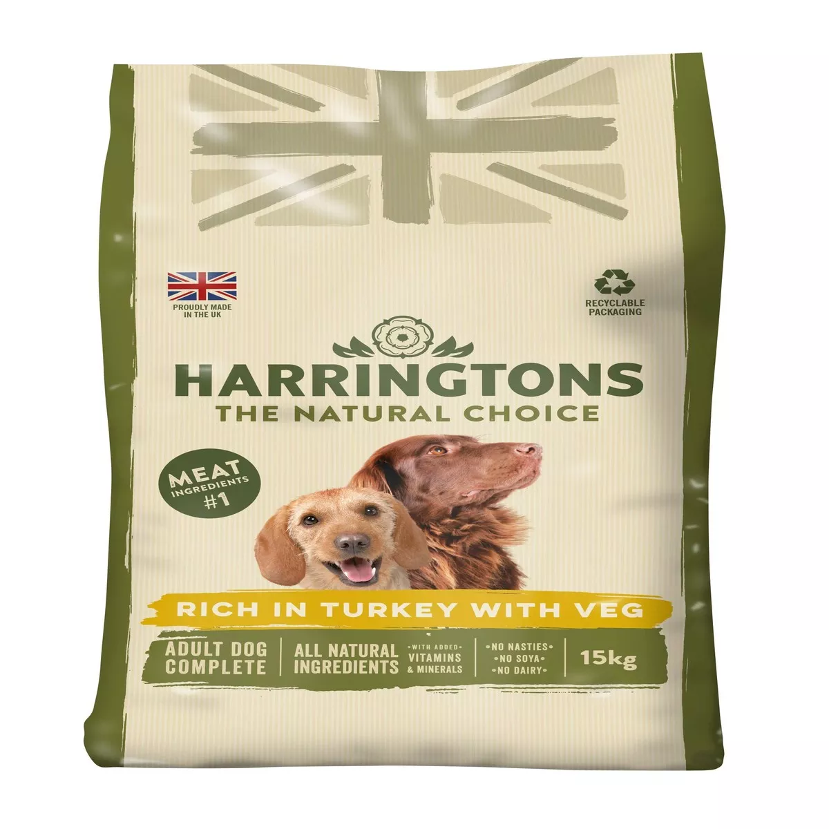 Harringtons Dog Turkey & Veg 15kg
