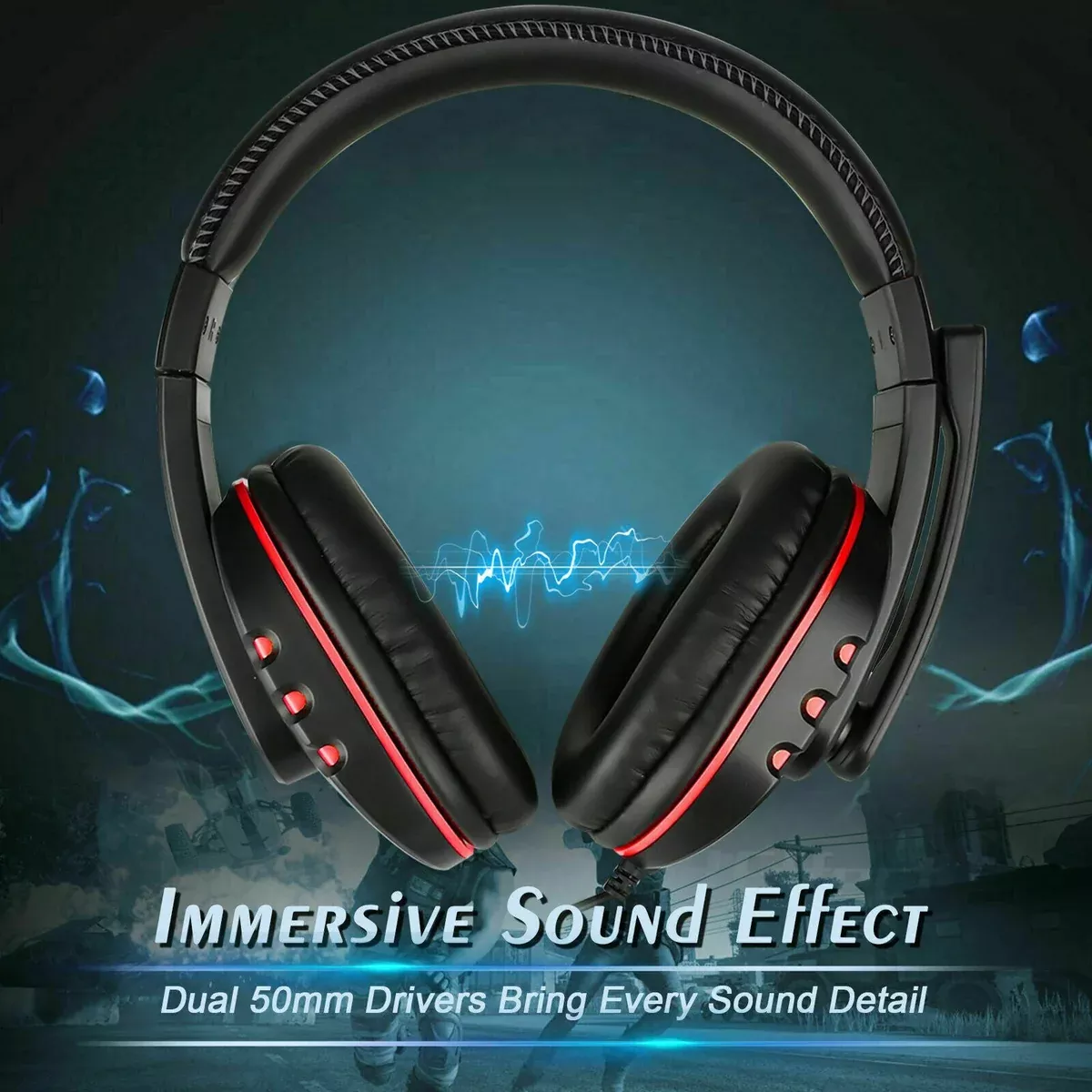 Headphones Pro Gamer Headset For PS4 PlayStation 4 PC Computer