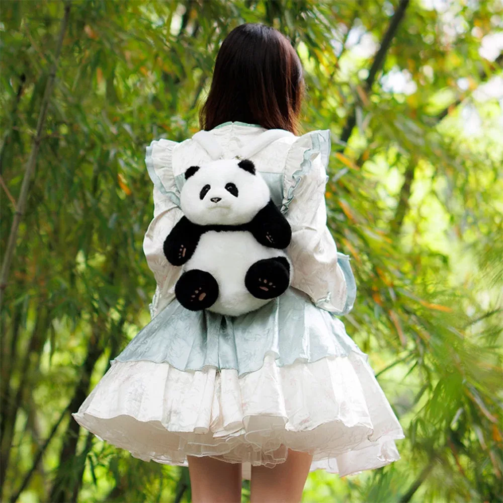 Hehua Panda Backpack – Handmade Collectible for Fans