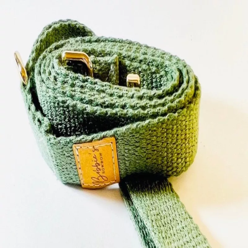 Hemp leash – Sage