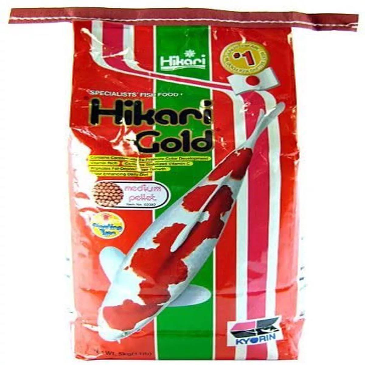 Hikari Gold 4.4 Lb – Medium Pellet