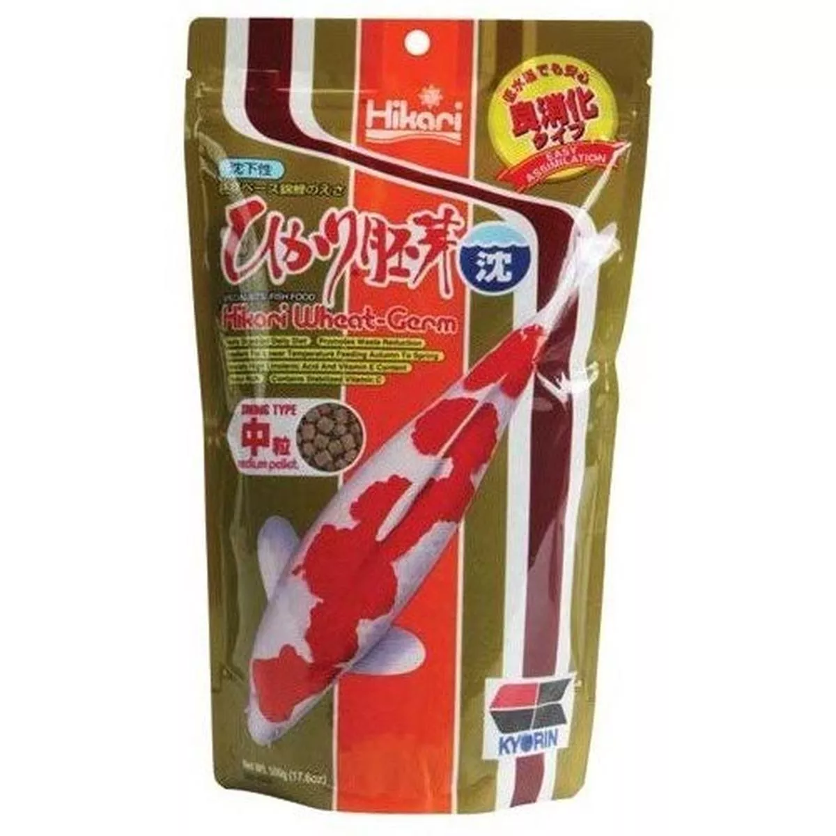 Hikari Wheat Germ (Sinking) 17.6 Oz – Medium Pellet