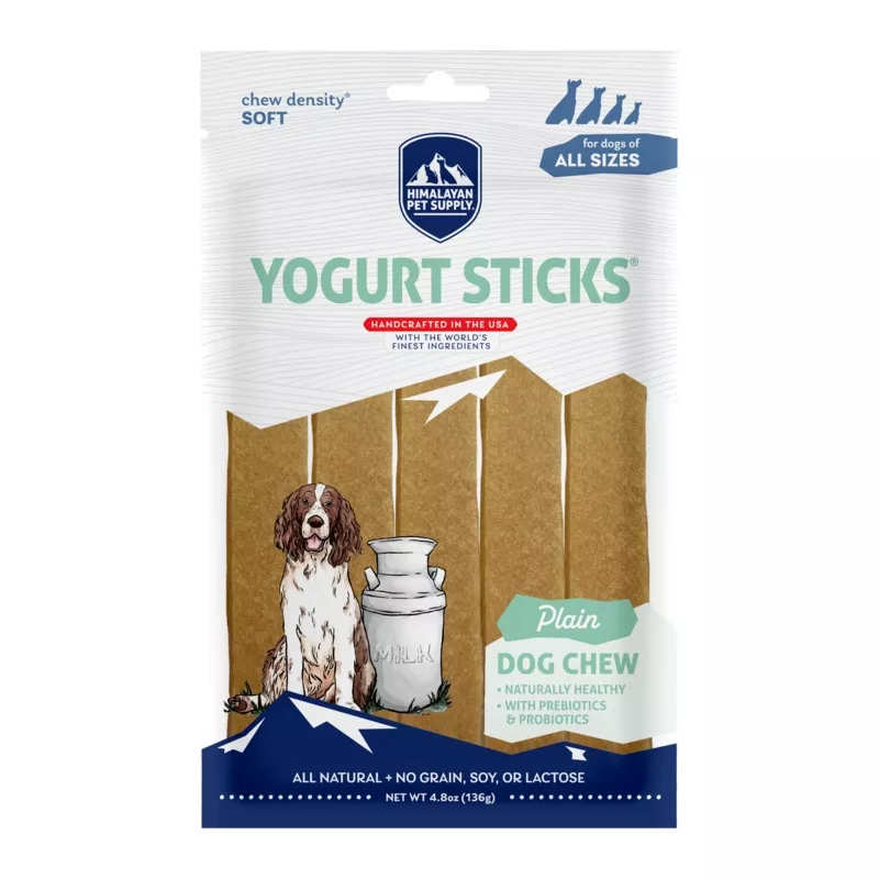 Himalayan Pet Plain Yogurt Sticks 4.8oz