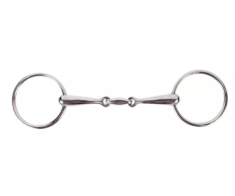 Horze Lozenge Link Loose Ring Snaffle Bit