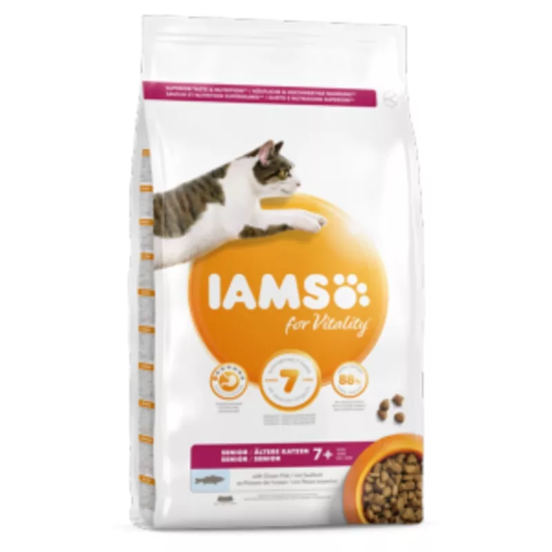 Iams Cat Senior Fish 2kg