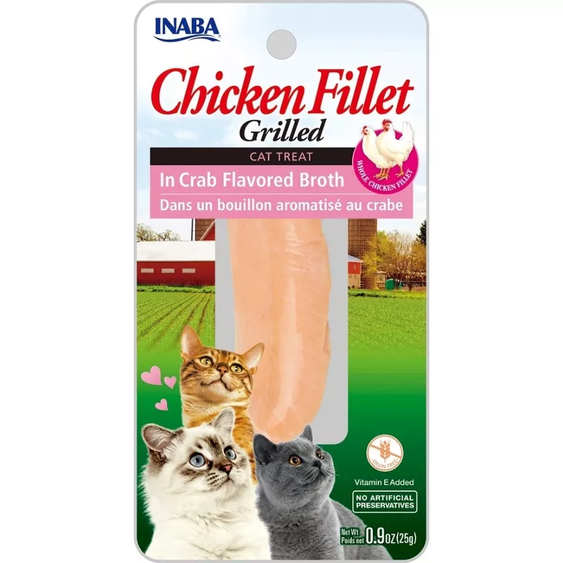 Inaba Cat Fillet Chicken & Crab