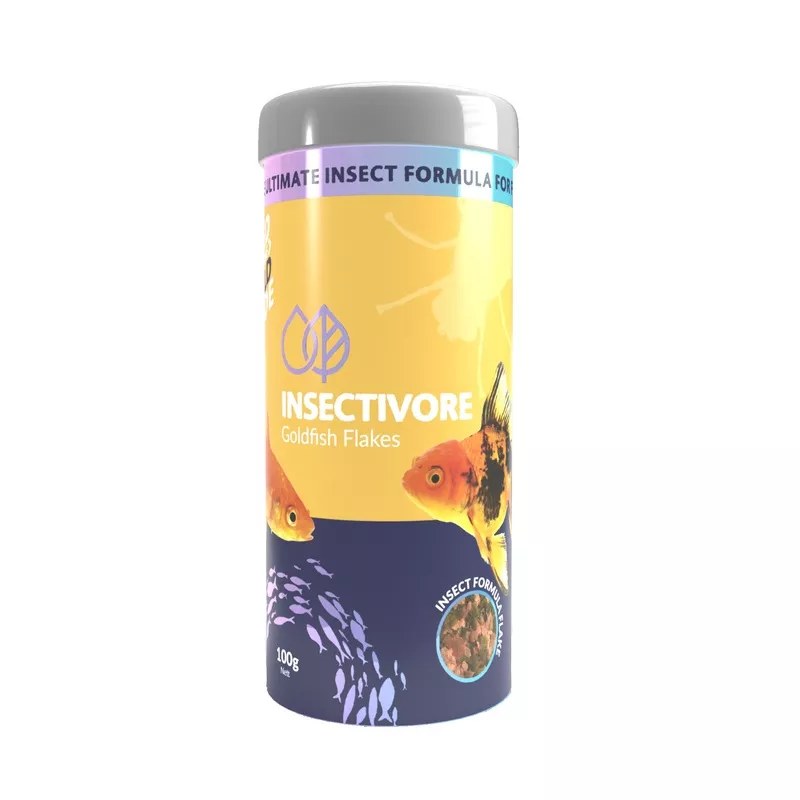 Insectivore – Goldfish Flake Food (100g)
