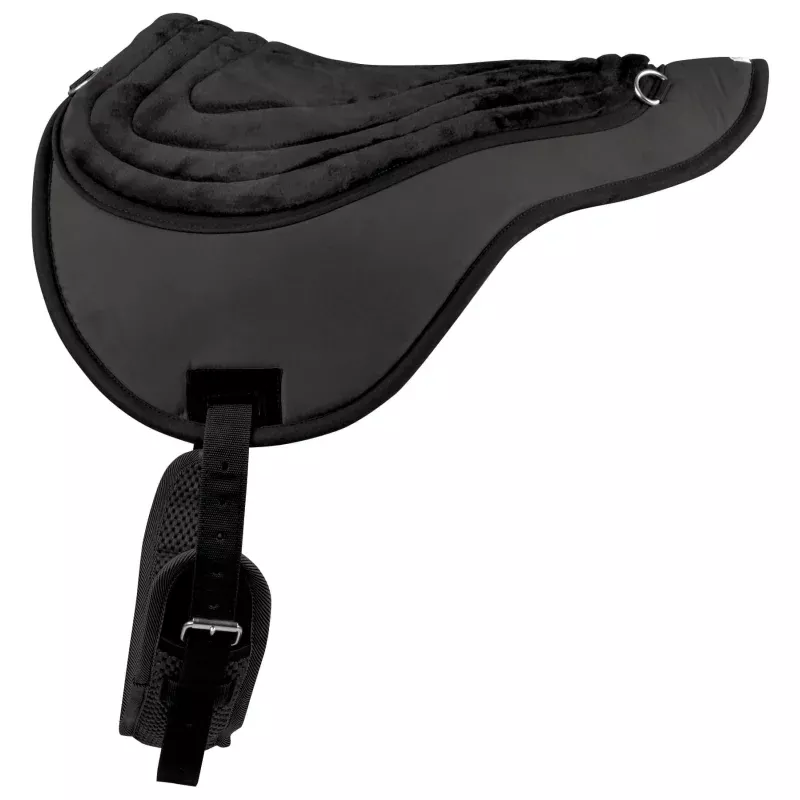 Intrepid International Comfort Plus Suede Bareback Pad Black