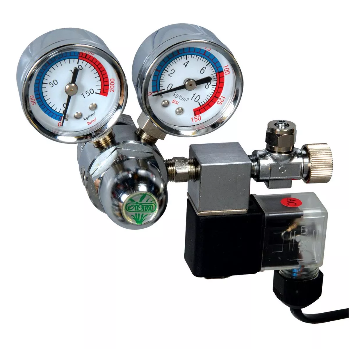 Ista CO2 Regulator w Solenoid