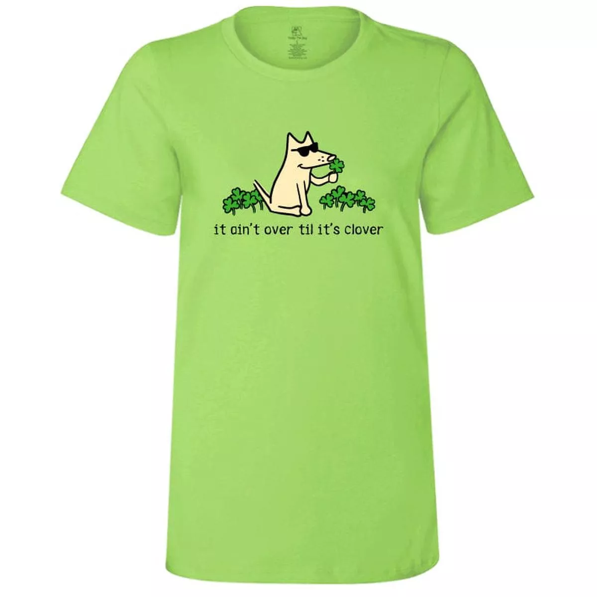 It Ain’t Over Til It’s Clover – Ladies Crewneck