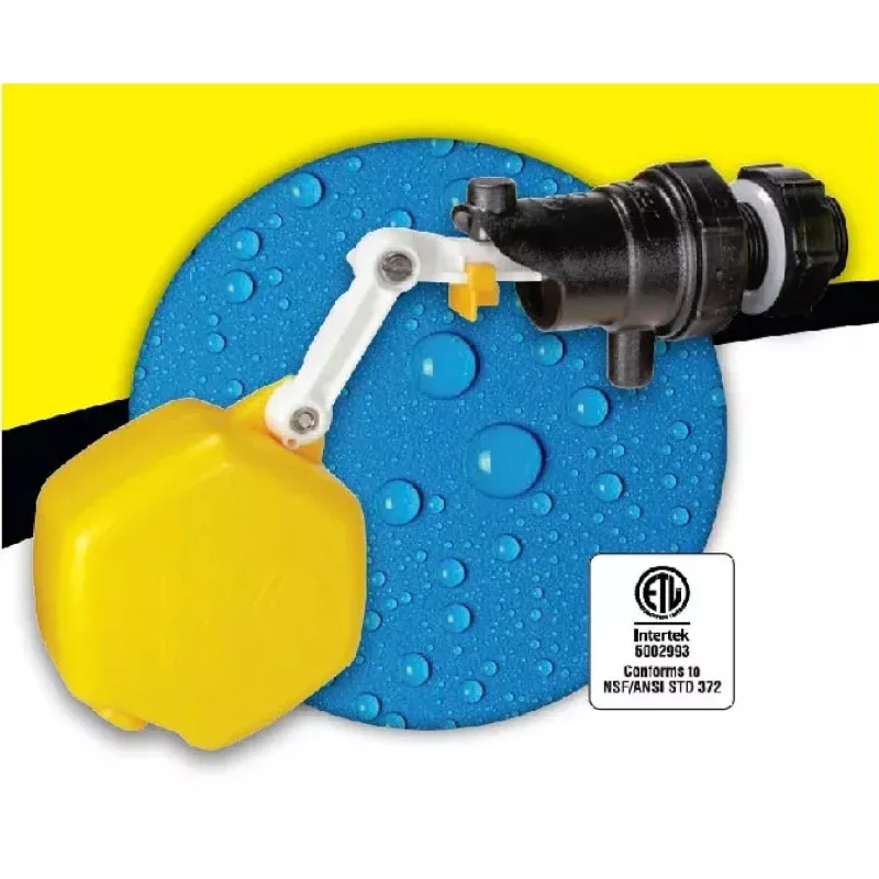 Jobe Rojo Compact Float Valve, 3/4" Yellow