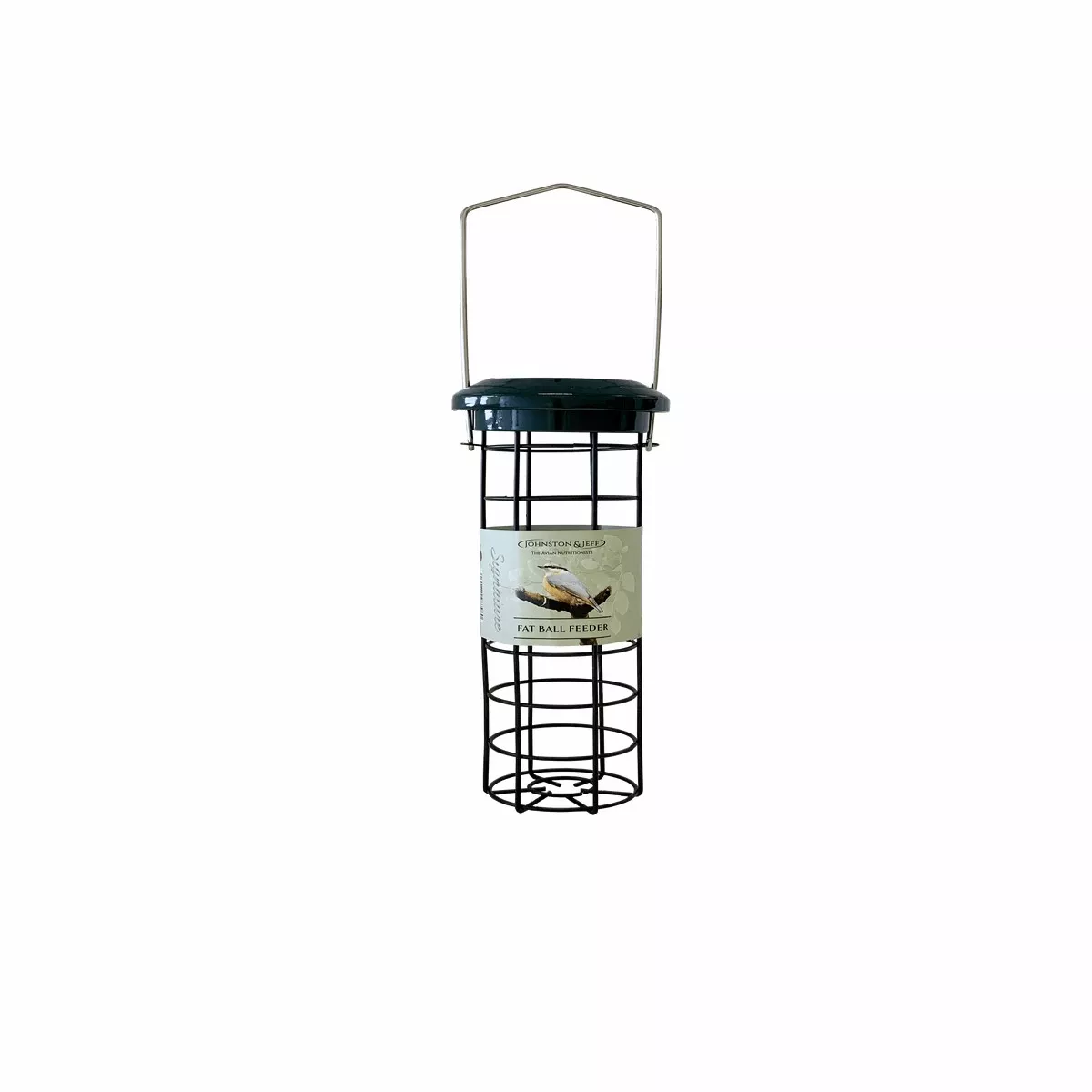 Johnston & Jeff Green Cast Fat Ball Feeder 20cm