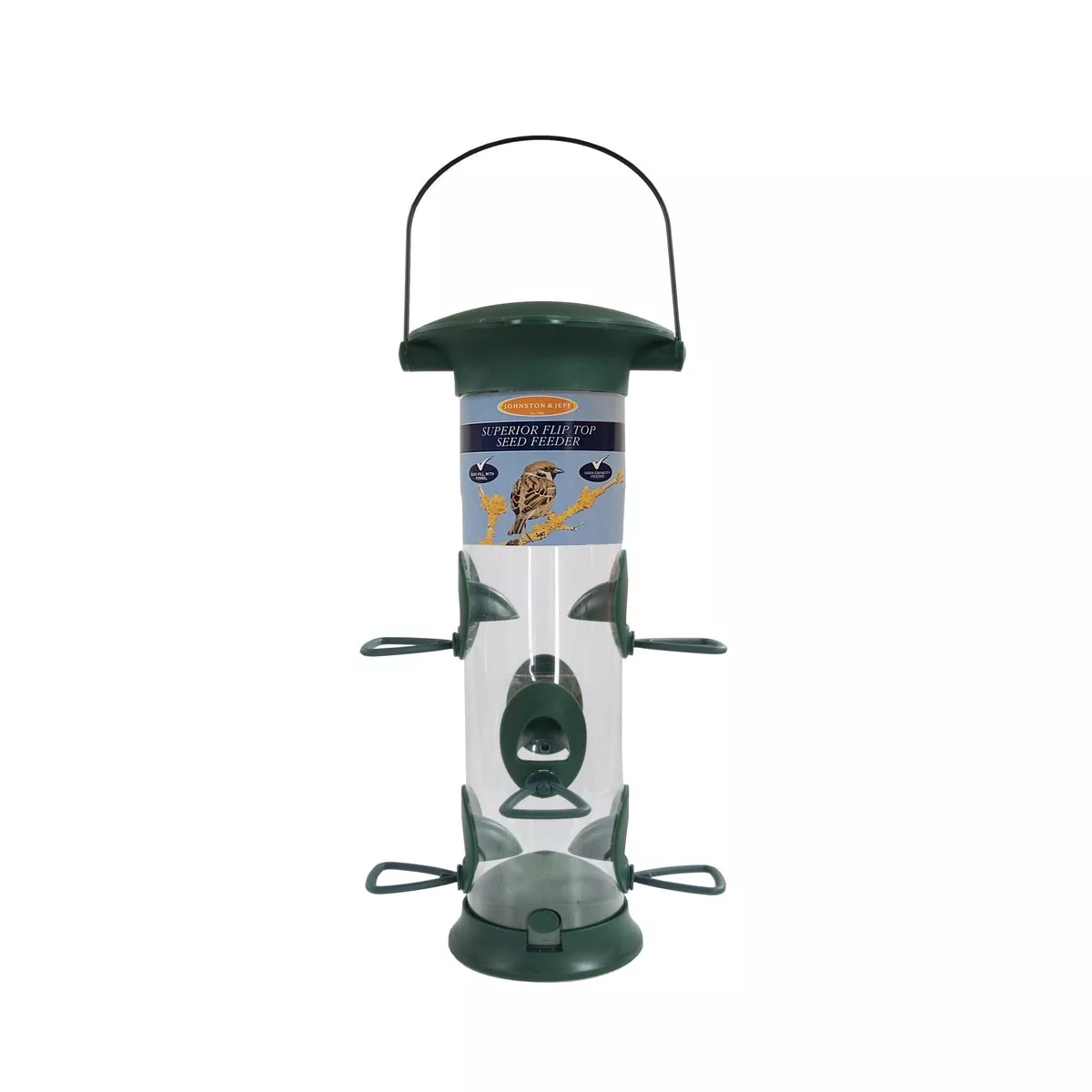 Johnston & Jeff Superior Flip Top Seed Feeder 40cm