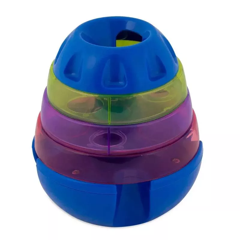 Jw Pet Treat Tower Interactive Dog Toy Small