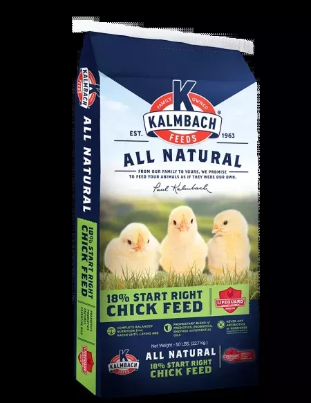 Kalmbach 18% Start Right Chick Feed (Non-Medicated)