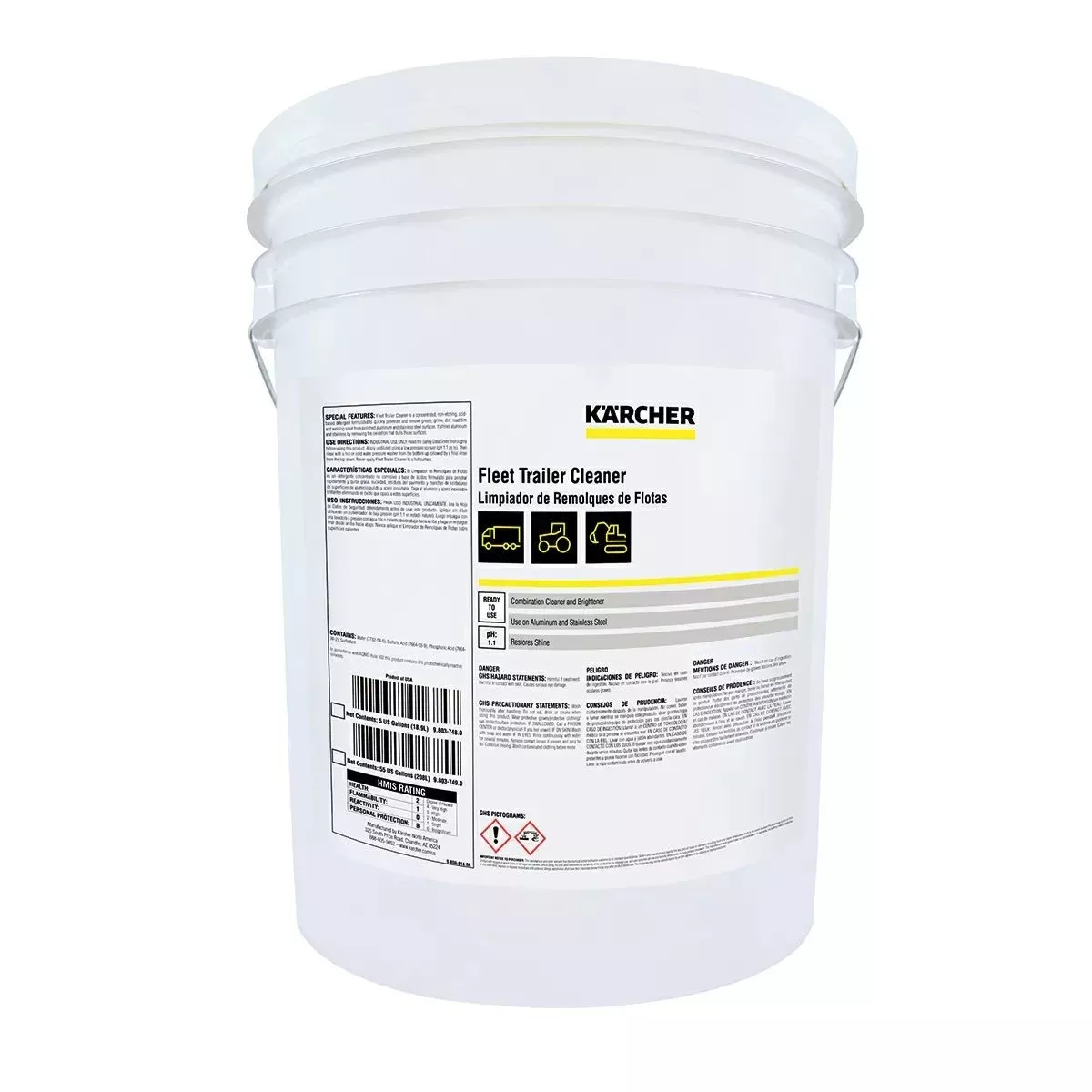 Karcher Fleet Trailer Cleaner RTU – 5 Gallons