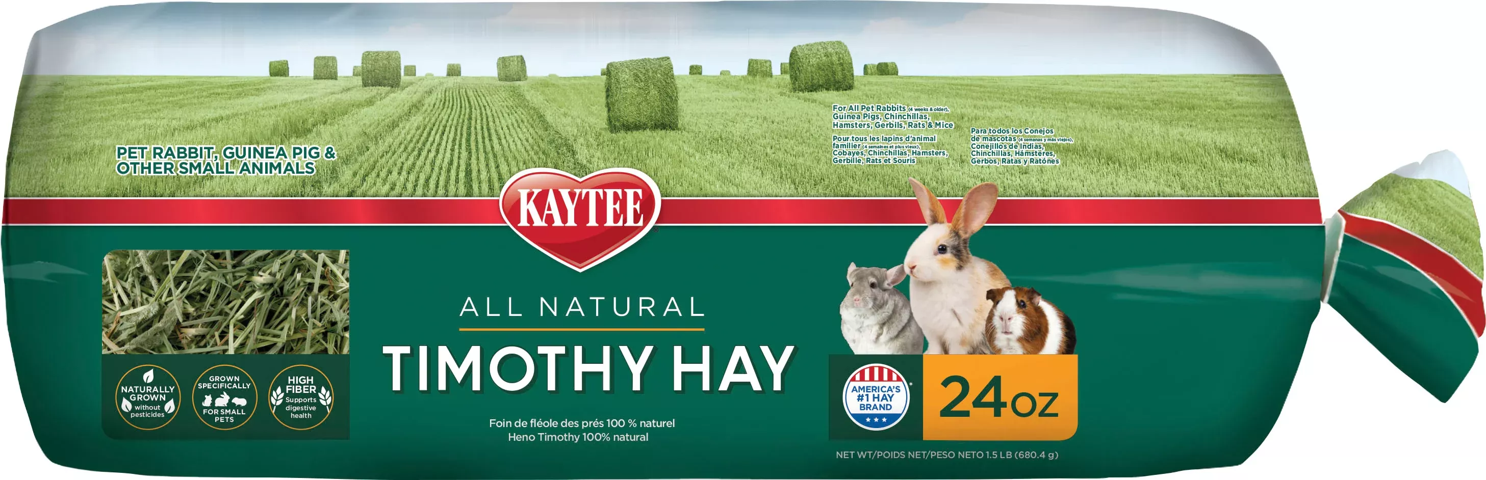 Kaytee Natural Timothy Hay