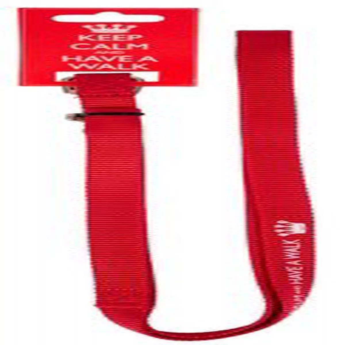 Keep Calm Nylon Dog Lead Small