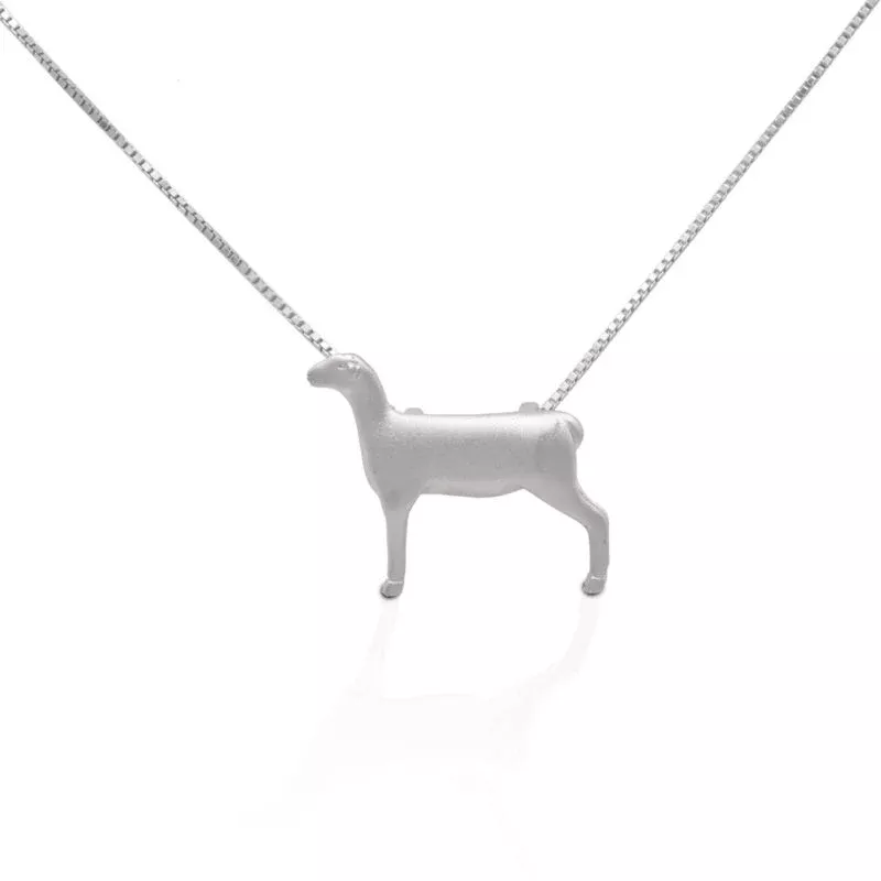 Kelly Herd Sheep Pendant Sterling Silver