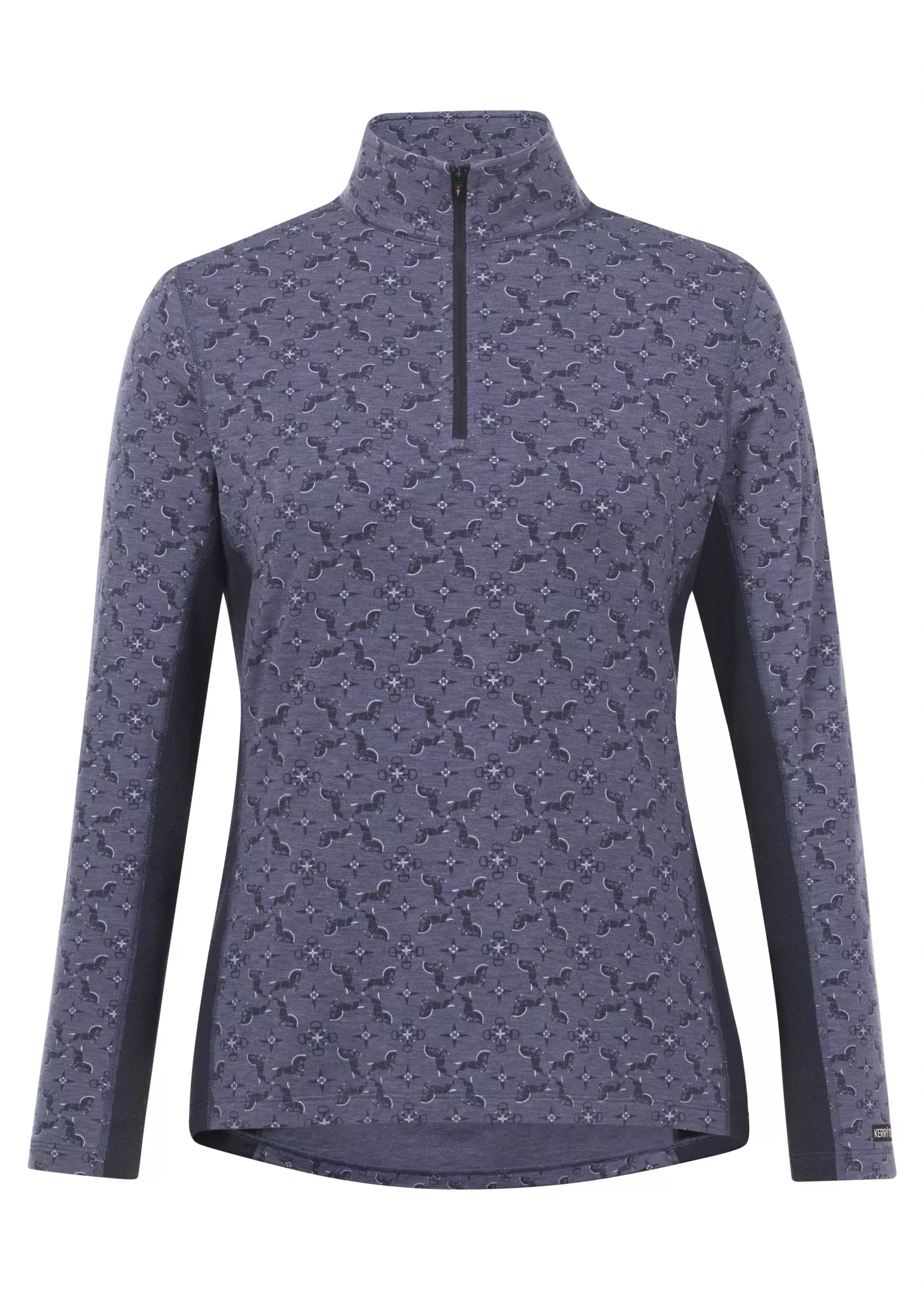 Kerrits Stable Temp Wool Qrt Zip Top
