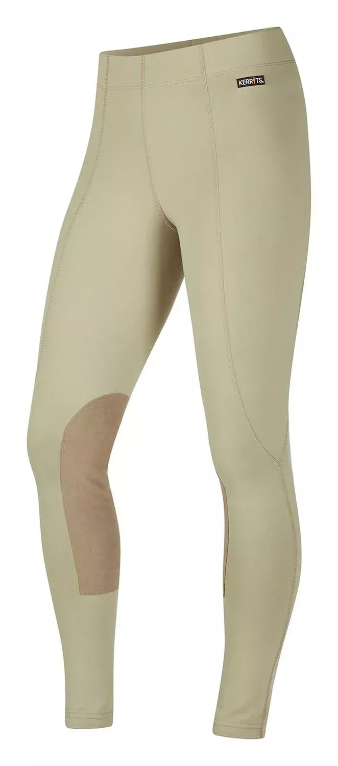 Kerrits Women’s Flow Rise Knee Patch Performance Riding Tights