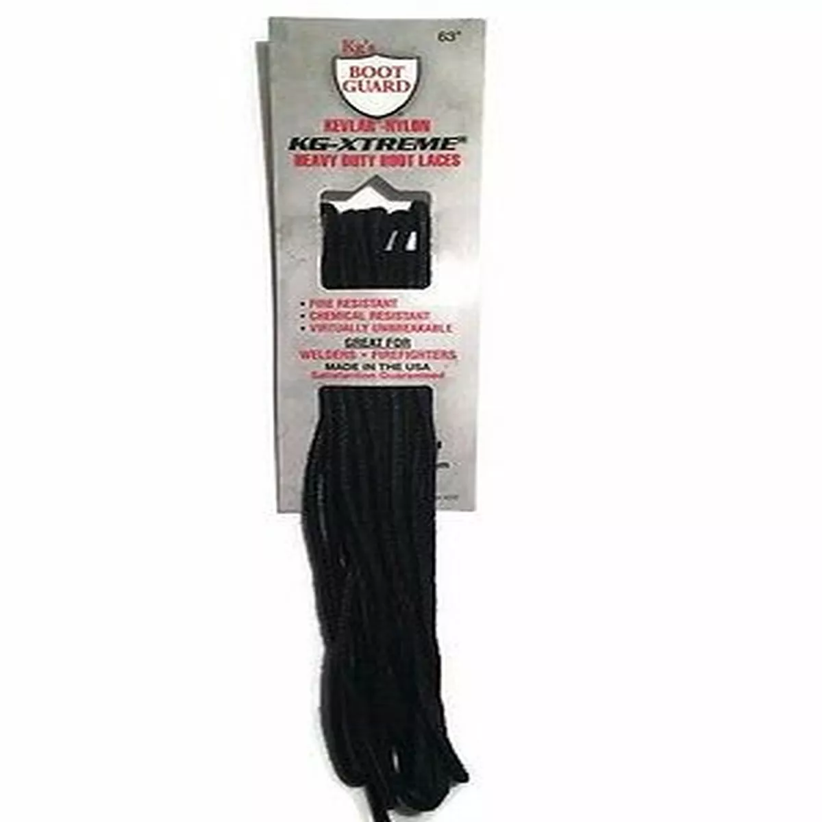 Kevlar Boot Laces Black 63"