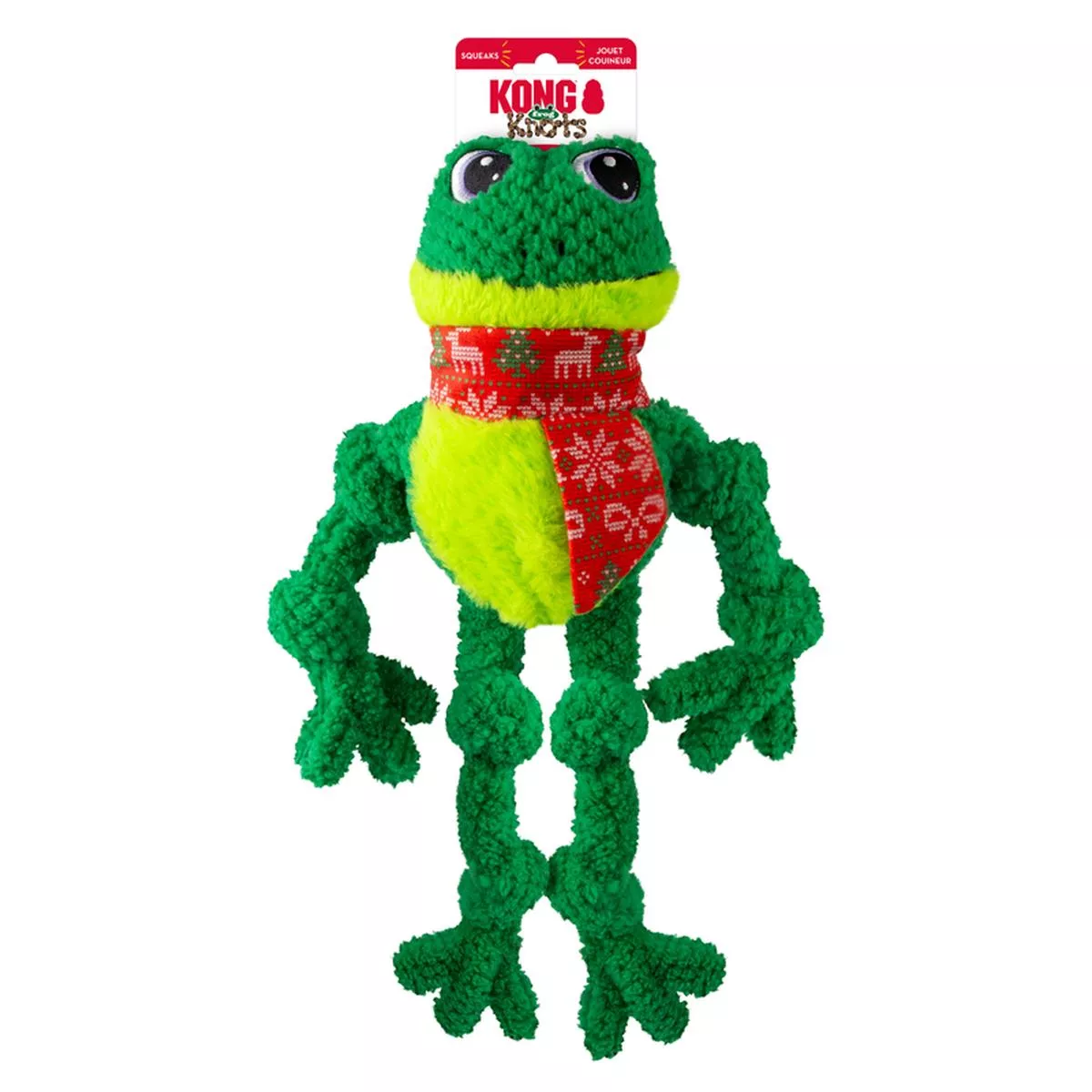 Kong Holiday Knots Frog