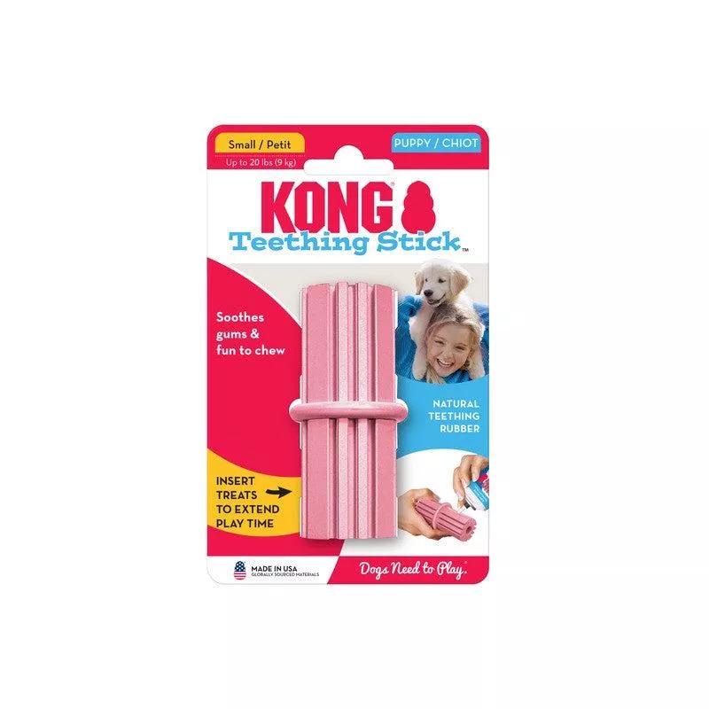 KONG PUPPY TEETHING STICK SML KP33