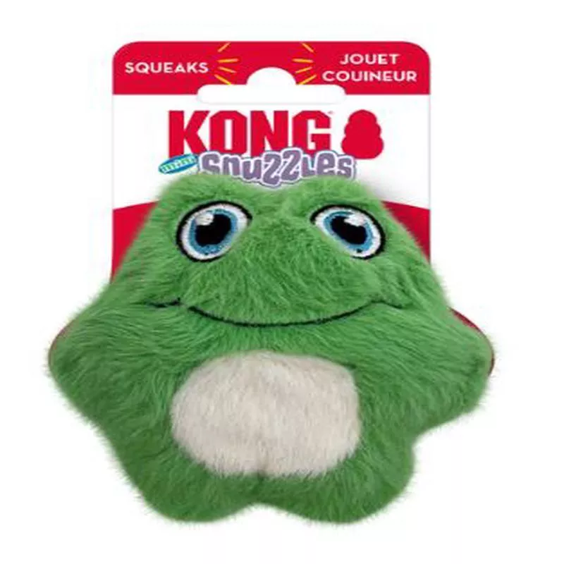 KONG SNUZZLES MINI FROG XS DOG TOY