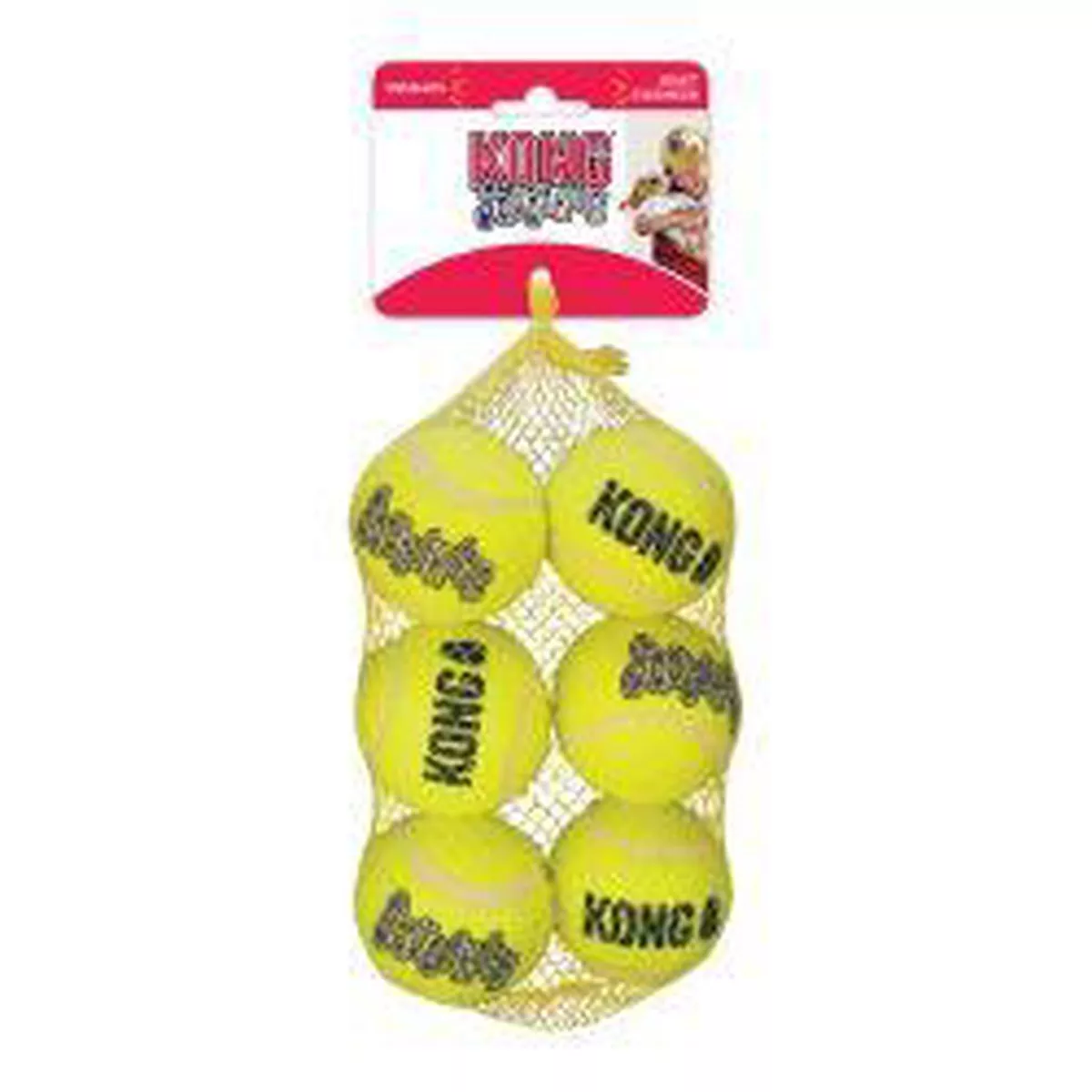 KONG Squeakair 6 Balls M
