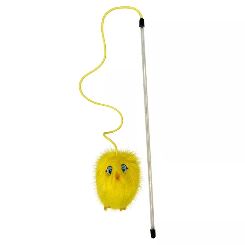 KONG Teaser Chirps Chicken Yellow