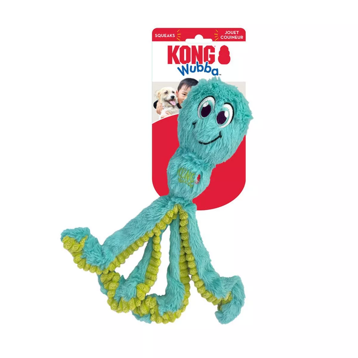 KONG Wubba Octopus Assorted (2 sizes)