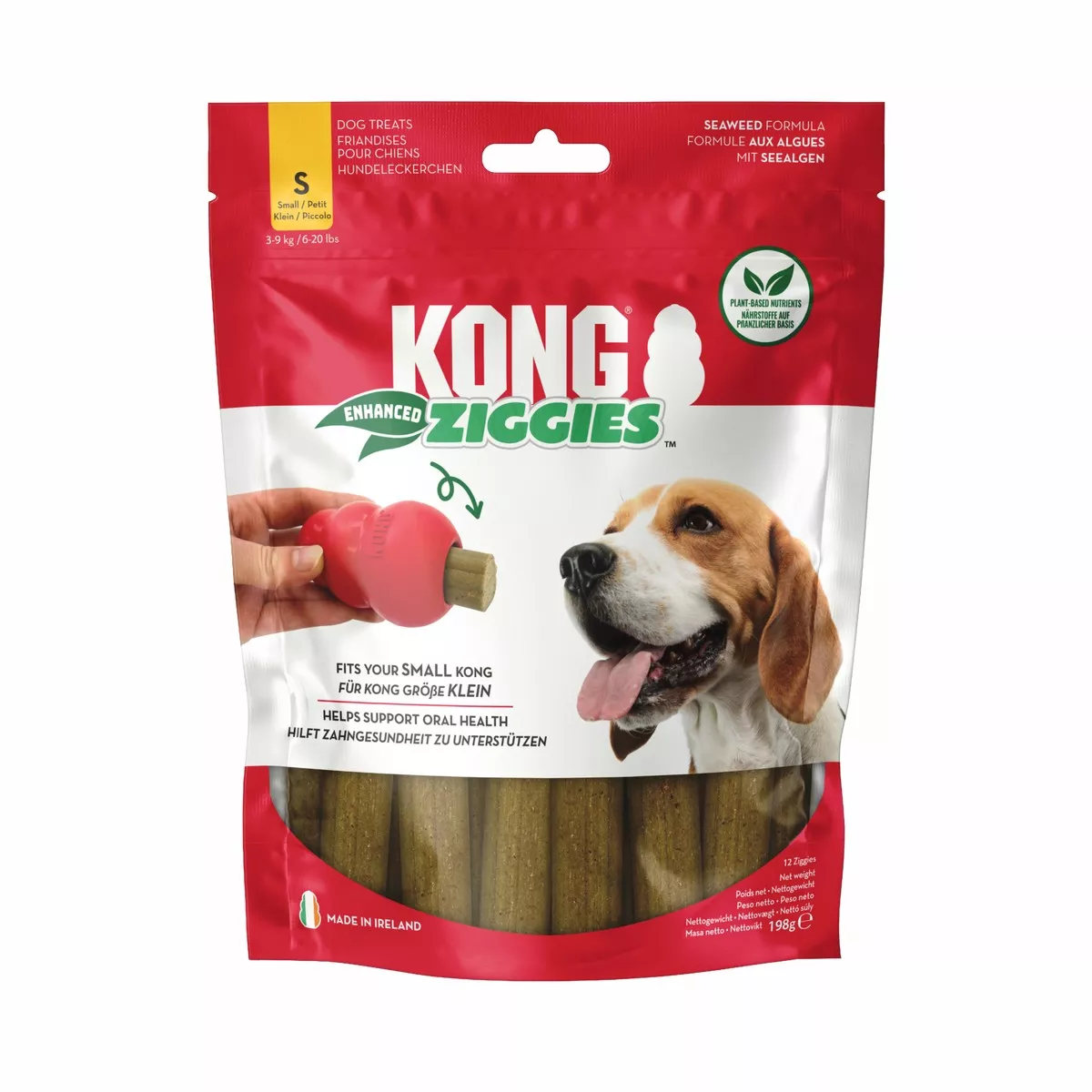 KONG Ziggies Enhanced Sm 198g