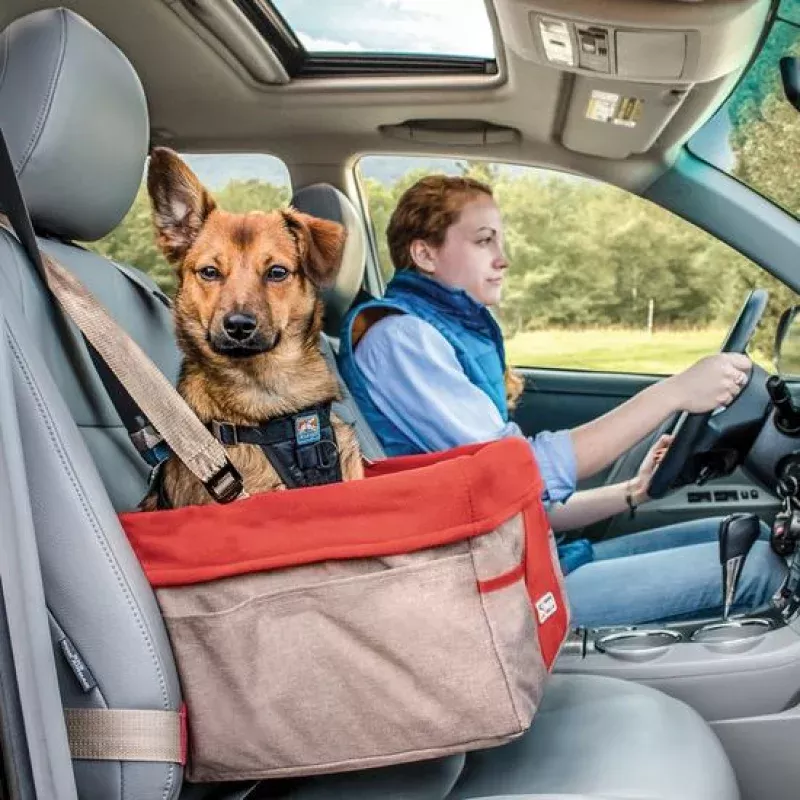 Kurgo Heather & Nutmeg Booster Seat