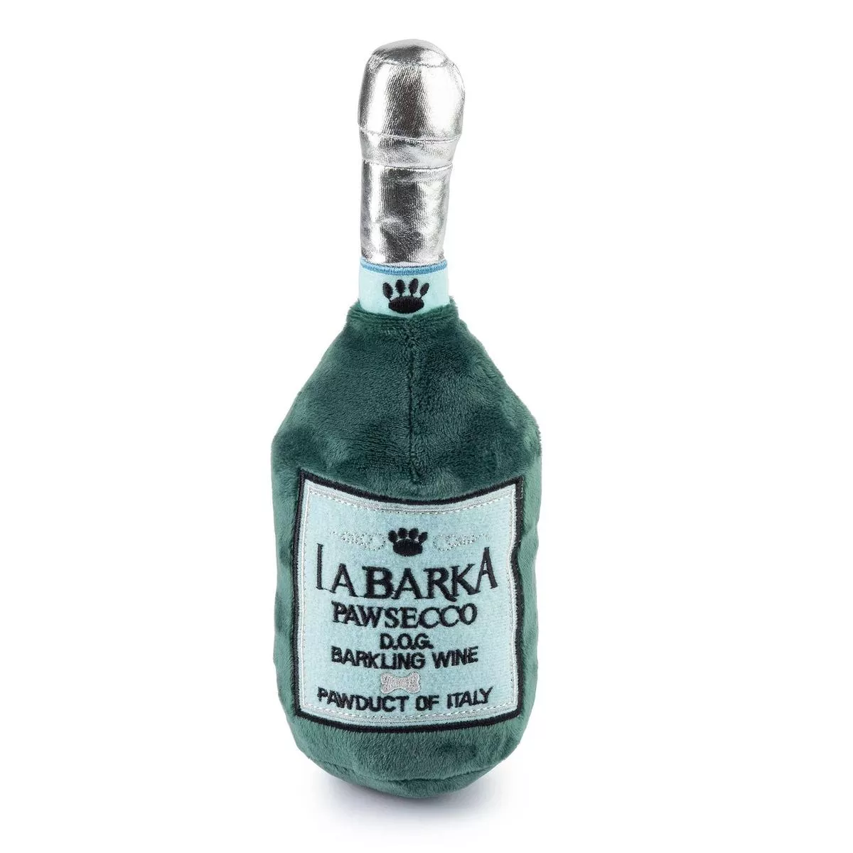 LaBarka Pawsecco Plush Dog Toy