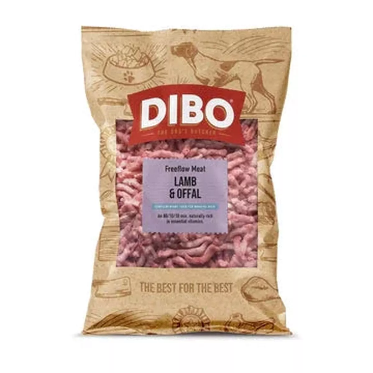 Lamb & Offal Freeflow 1kg DIBO