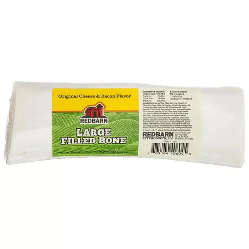 Large Filled Bone Cheese/Bacon