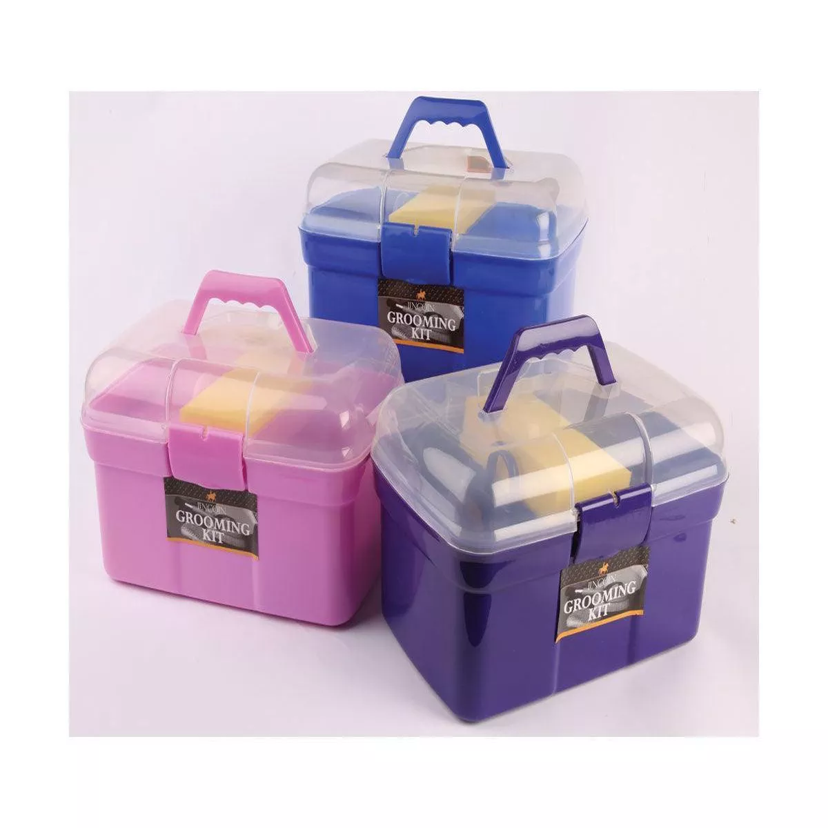 Lincoln Grooming Kit - Purple