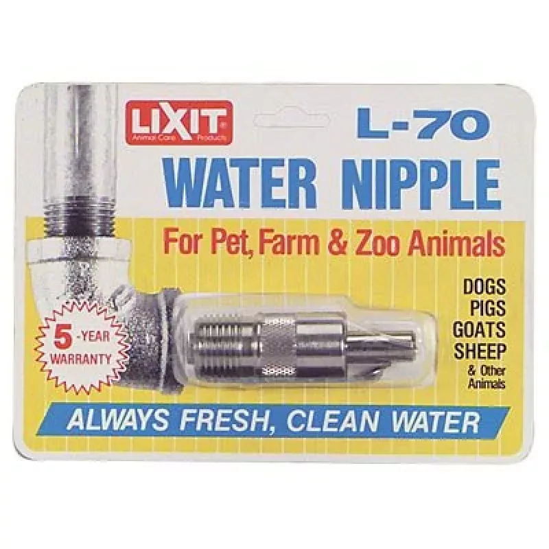Lixit L-70 Water Nipple Valve