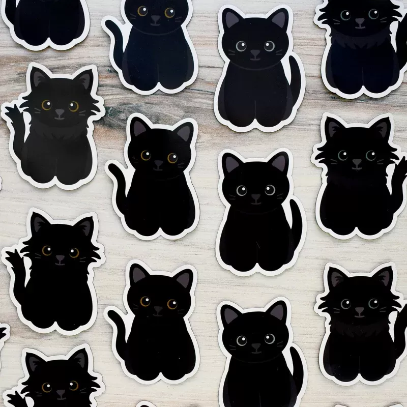 Looks Like My Cat! Black cat magnet