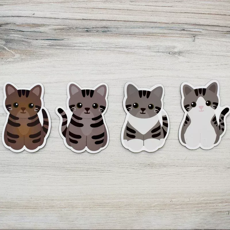 Looks Like My Cat! Brown tabby cat magnet