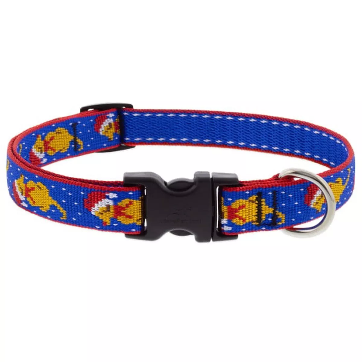 Lupine MicroBatch Dog Collar 1/2" x 6"-9" Snow Pup