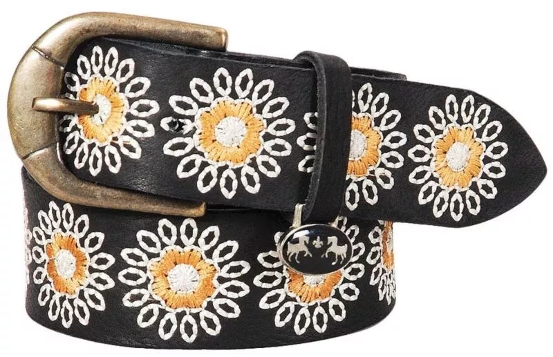 Maria Leather Belt X Large Black
