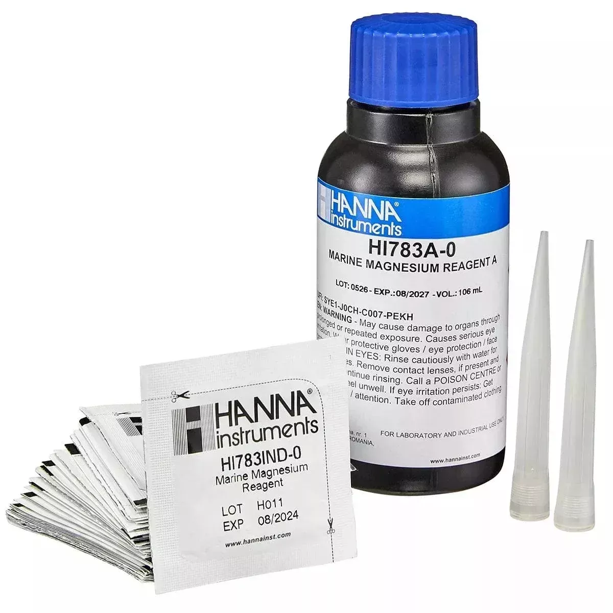 Marine Magnesium – 25 Pack Reagent – Hanna Instruments